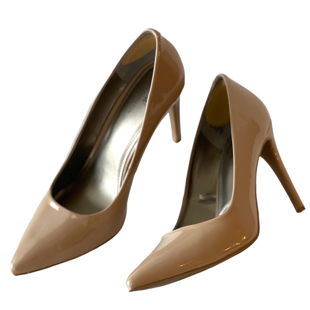 Worthington Women's Nude Beige Pumps Heels Pointed Toe Worzoe Sz 10